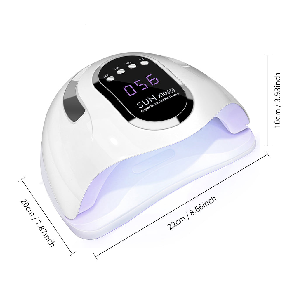 Nail Dryer For Gel Polish With 45Pcs Lamp Beads And Automatic Sensor 4 Timer Setting Professional Nail Art Tools