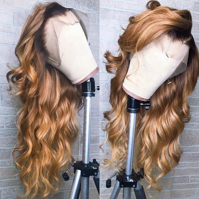 Human Hair Wigs Remy Colorful
