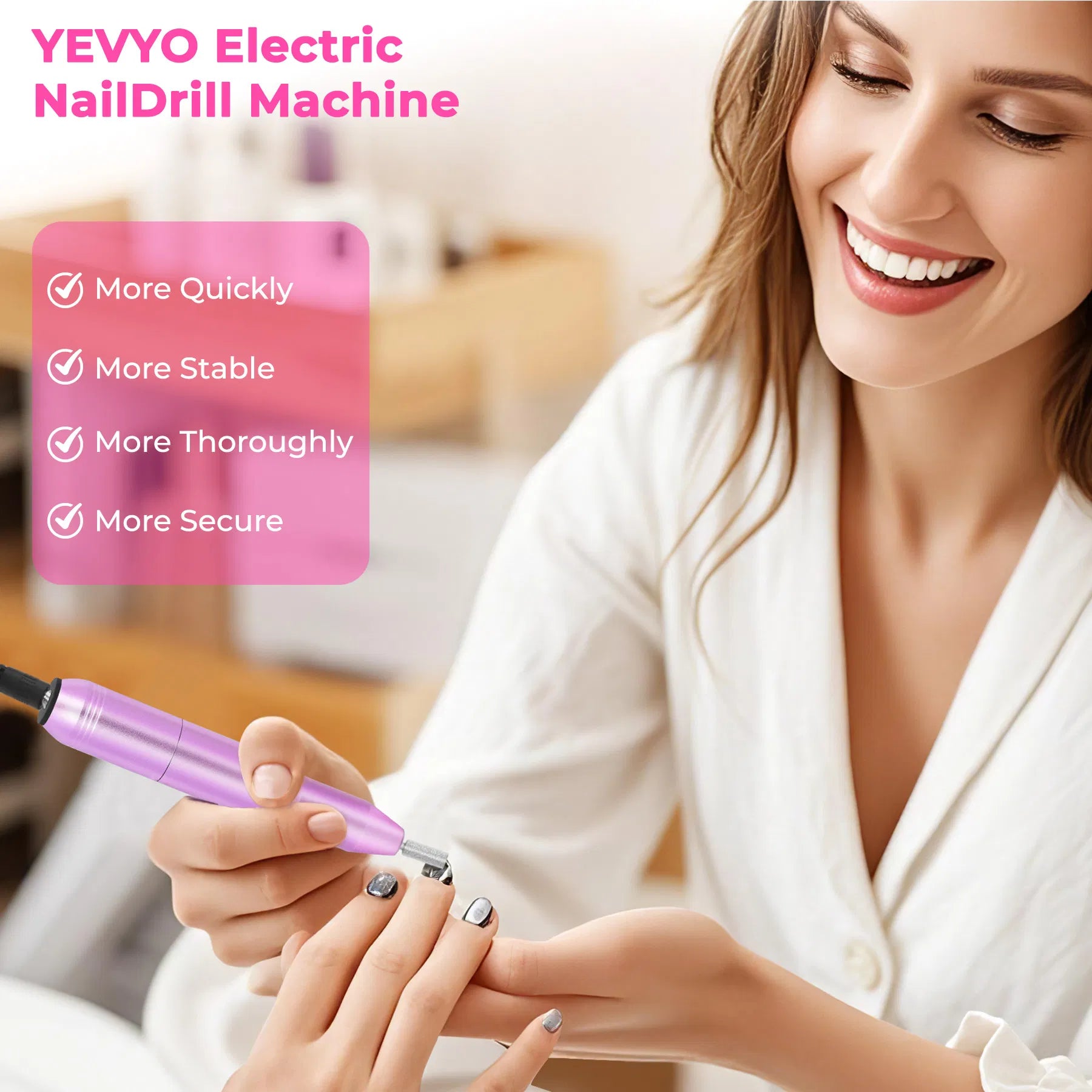 Professional Nail File Kit For Acrylic