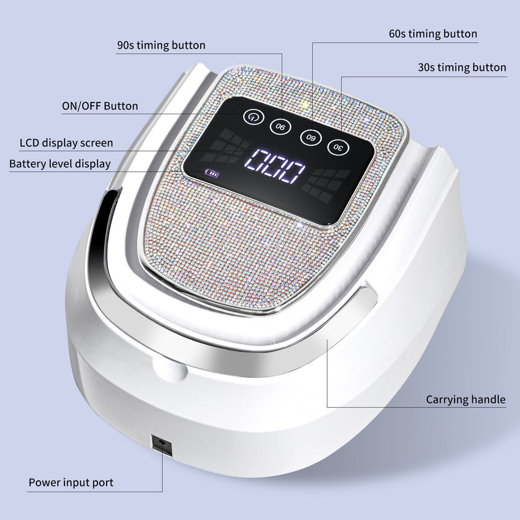 Rechargeable UV LED Nail Lamp