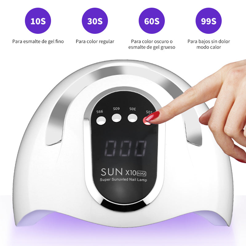 Nail Dryer For Gel Polish With 45Pcs Lamp Beads And Automatic Sensor 4 Timer Setting Professional Nail Art Tools