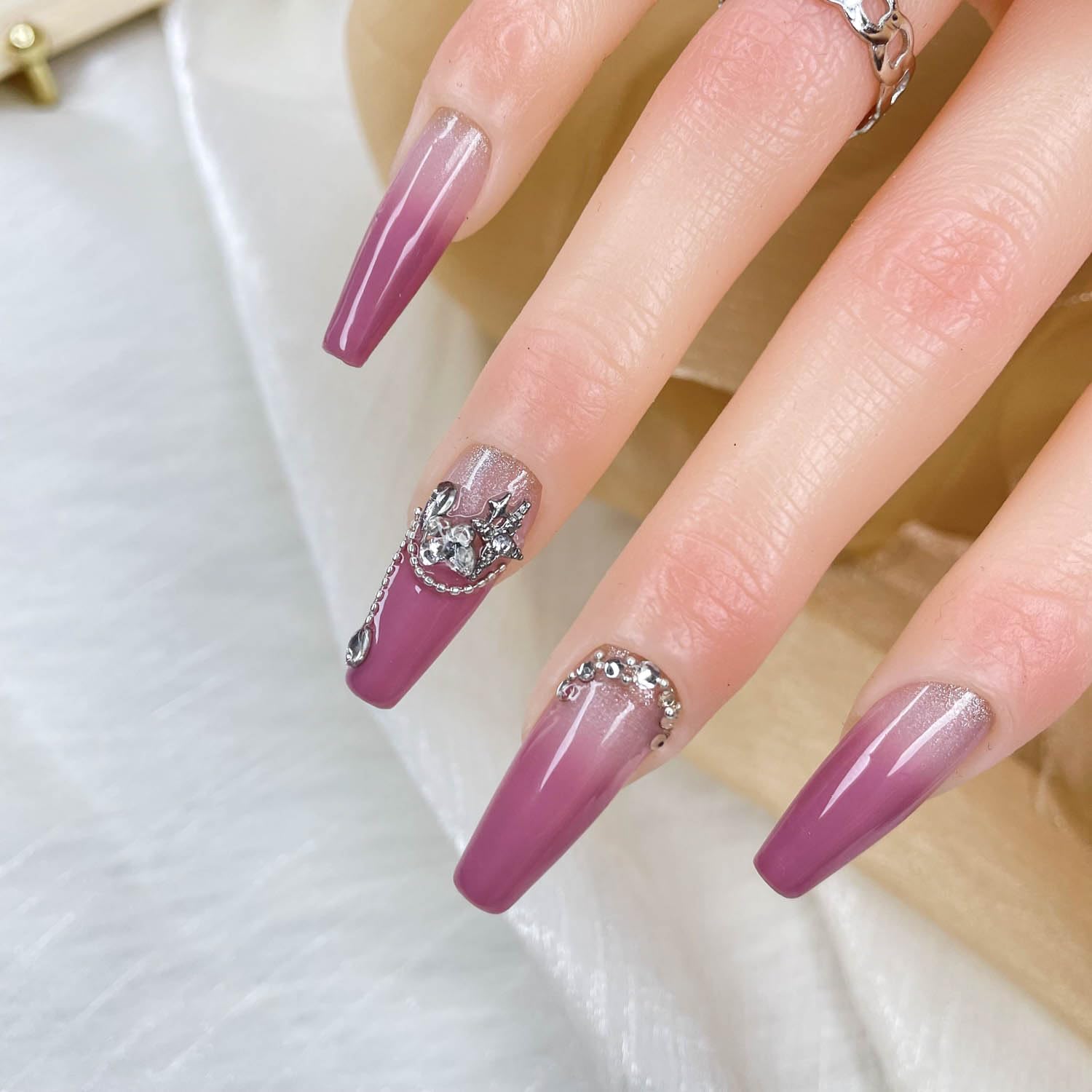 Hand-Painted Nail