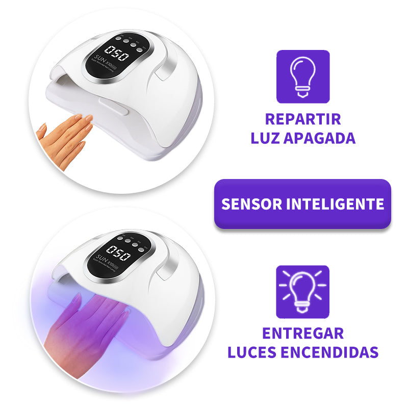 Nail Dryer For Gel Polish With 45Pcs Lamp Beads And Automatic Sensor 4 Timer Setting Professional Nail Art Tools